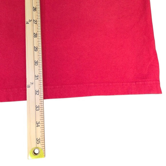 Vintage‎ Def Jam University Size XXL Short Sleeve T-shirt Red Vtg Hip Hop Rap - Picture 9 of 9